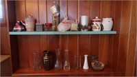 Candle & Vase Lot-2 Shelves