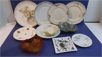 Vintage Lot-Plates, LaForce Bowls, Amerina Hobstar
