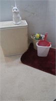 Household Lot-Bath Rug, Laundry Hamper, Cleaning