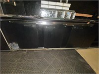 (3) Door Under Counter Refrigerators