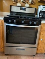 Stainless Whirlpool Gas Oven