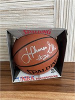 NBA Spalding LaPhonso Ellis Autographed Basketball