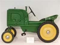J D LA pedal tractor, W.F.