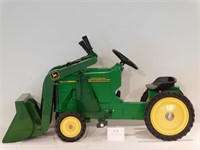 J D 8310 pedal tractor w/loader, ERTL, 1290H W.F.