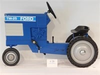 Ford TW-25 pedal tractor,  signed Joseph L. Ertl