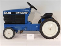 New Holland 6640 pedal tractor, W.F., ERTL,