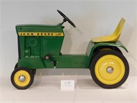J. D. LGT pedal tractor, W.F.,  ERTL, Dyersville,