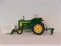 JD 720 tractor with loader & blade, 1956-1958,