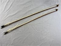 Pair of Violin Bows - HR Pfretzschner and Unmarked