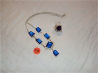 Necklace with matching .925 Ring
