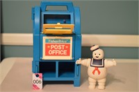 Vintage Fisher Price Toys - Mailbox/Michelin Man