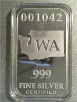 Washington State Silver Bar