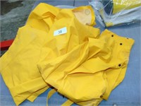 XL Rain Jacket (No Hood), (1) XL Bib & (2) 2X Bibs