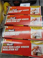 (4) 84" x 112" Window Insulation Kits