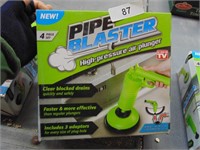 Pipe Blaster 4pc Air Plunger