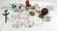 ART GLASS FIGURINES AND ITEMS