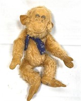 ANTIQUE STUFFED MONKEY; MADE IN ENGLAND
