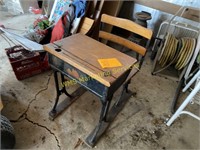 Vintage School Desk