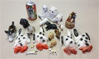 Cats Figurines and Dogs Plaques