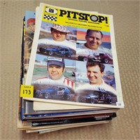 Racecar Magazines, Books, Assorted.