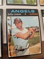 1971 topps BILLY COWAN