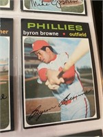 1971 topps BYRON BROWNE