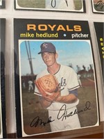 1971 topps MIKE HEDLUND