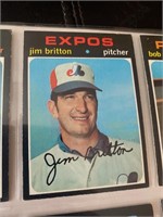 1971 TOPPS JIM BRITTON