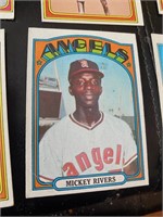 1972 TOPPS MICKEY RIVERS ROOKIE