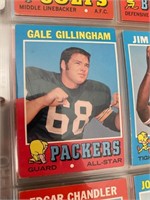 1971 TOPPS  GALE GILLINGHAM