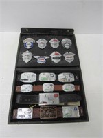 Collection Badges + Belt Buckles