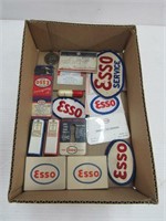 Esso Collectibles - Salt & Pepper, Patches, Match
