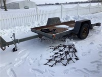 Tail action tow trailer