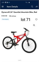 Dynacraft 24" Gauntlet bike