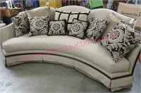 Nice Marge Carson bowfront sofa ($10,702 retail)