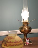 Hurricane Parlor Lamp (Electrified)