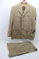 Army Tan Military Uniform