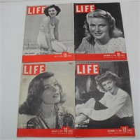 (4) Life Magazines 1939 To 1945: Women