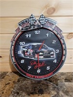 Dale Earnhardt battery powered clock with sound