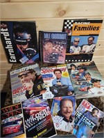 Collection of Nascar books and magazines