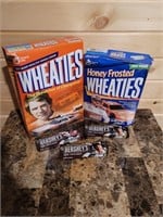 Wheaties unopened Earnhardt and Waltrip boxes