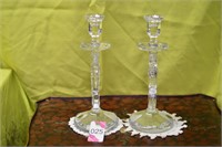 Waterford Crystal Seahorse Candleholders