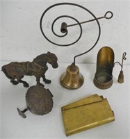 Mixed Lot Brass / Cast Iron Items