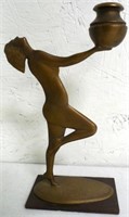 Brass Candle Holder Nude