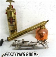 Fire Extinguisher/ Sprayer/ Ice Skates /Sign
