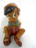 Wooden Pinnocchio Seated