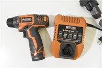 Ridgid Wireless 12 Volt Drill with Charger