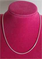NEW Sterling Silver 16" Snake Chain - Stamped 925