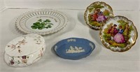 5 Pieces of Assorted Wedgwood/Bavaria/Limoges