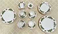 19 Assorted Pieces of Yuletide Dinnerware